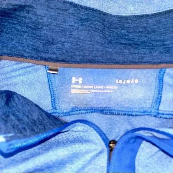 Under Armour Loose Tech Gear long sleeve 1/4 zip poly/elasterell blend shirt - Picture 4 of 12